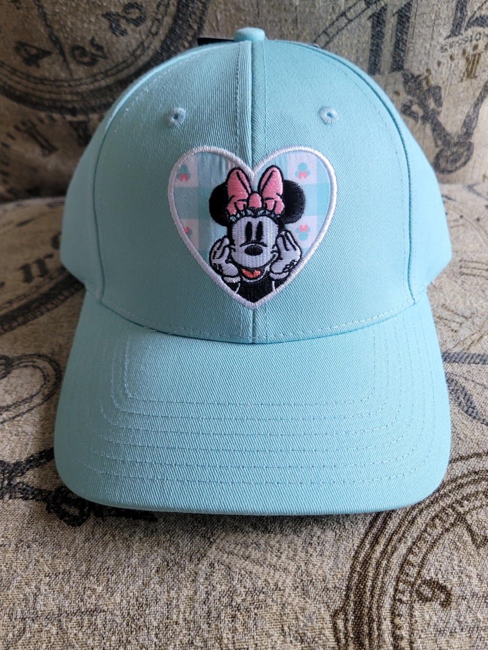 Disney Minnie Mouse Light Blue Baseball Cap
